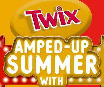 Twix Amped Up Summer Fly Away