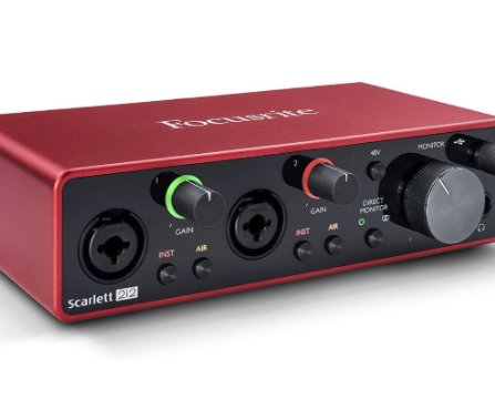 Tyton Project Focusrite Scarlett 2i2 Giveaway