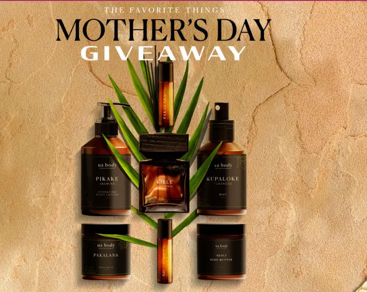 UA Mother’s Day Giveaway – Win A $254 Bundle Of Hawai'ian Skincare Products