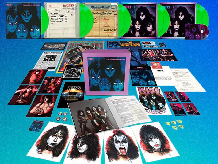 UDiscover Music KISS Creatures of the Night Giveaway - Win the 40th anniversary 9 LP super deluxe edition