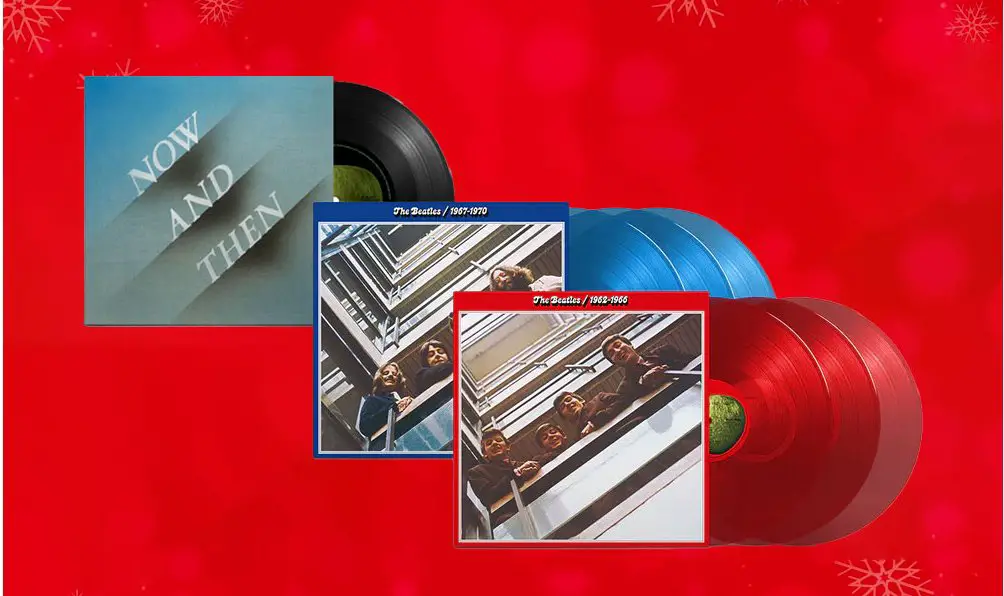 uDiscover Music The Beatles Holiday Giveaway – Win A Limited Edition Copy Of The Beatles Red And Blue Albums On Vinyl