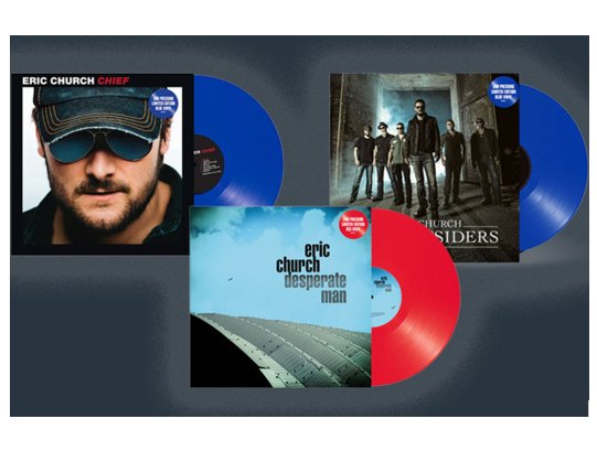 uDiscoverMusic Eric Church Giveaway - Win 3 Eric Church Albums