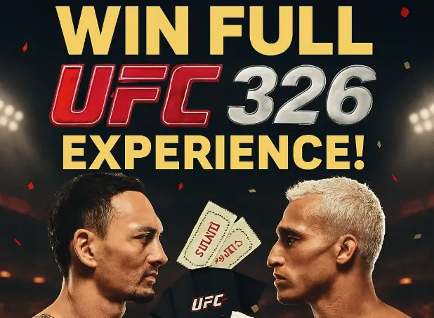 UFC 326 Experience Sweepstakes - Win a trip for 2 to Vegas for UFC 326