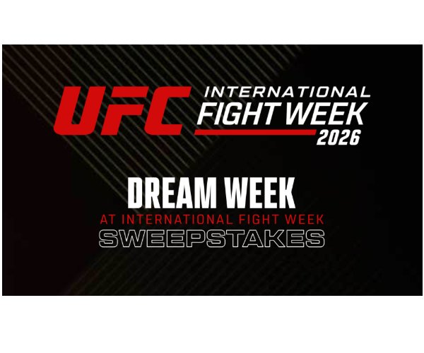 UFC Dream Week Sweepstakes - Win A Trip For Two TO UFC 329 In Las Vegas