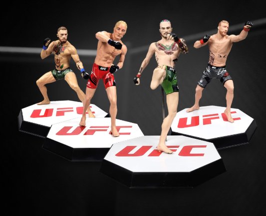 UFC Figure Sweepstakes - Win a Set of 6 UFC Figurines