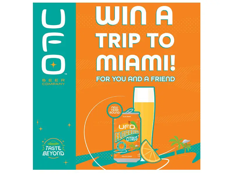 UFO Florida Citrus Spring Break Giveaway - Win A $2,000 Gift Card
