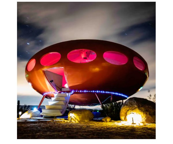 UFO Futuro House Getaway - Win $2,500 For A Mini Vacation In The Futuro House