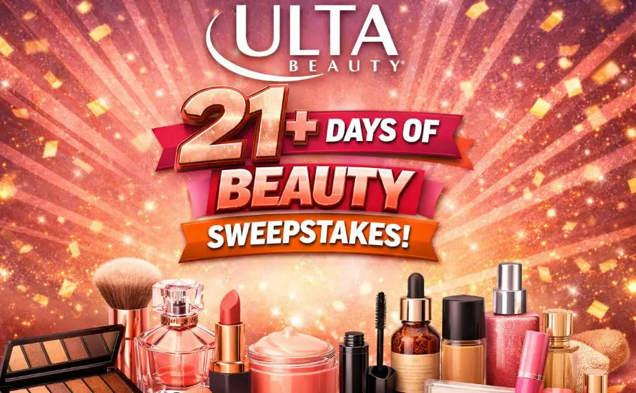 Ulta Beauty’s 21+ Days Of Beauty Sweepstakes Week 1 - Win a $525 Beauty Prize Pack