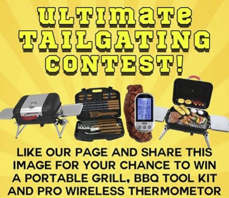 Ultimate BBQ Grill Tailgating Contest