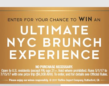 Ultimate Brunch Sweepstakes