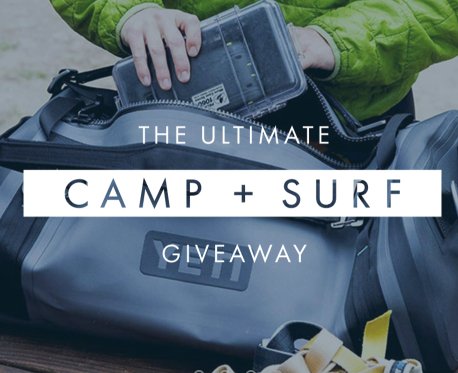 Ultimate Camp and Surf Giveaway