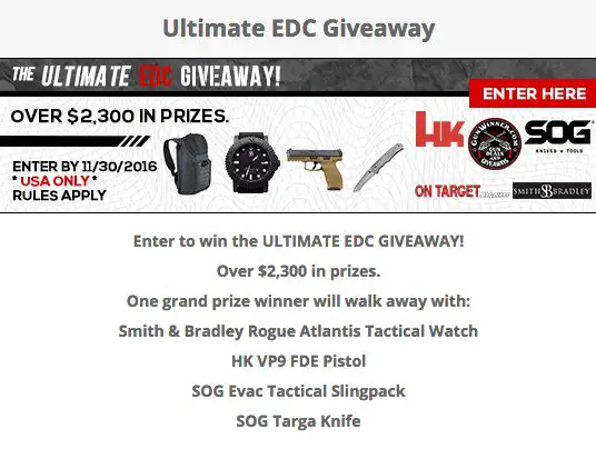 Ultimate EDC Giveaway!