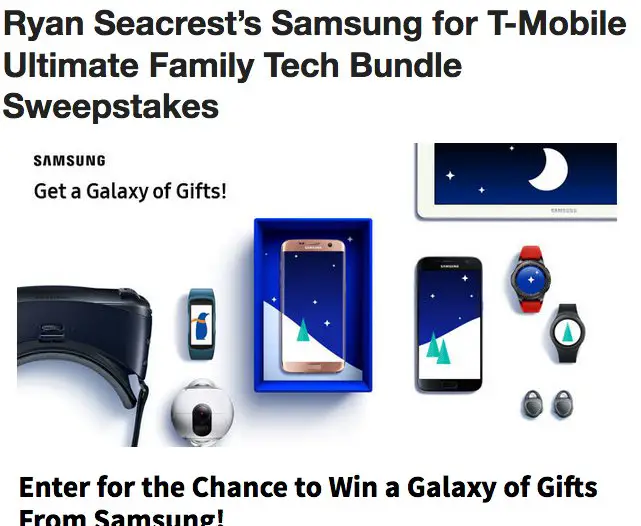 Ultimate Family Tech Bundle Sweepstakes