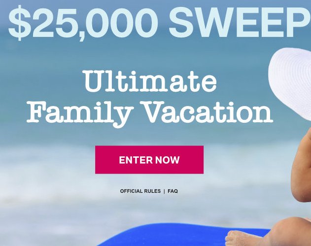 Ultimate Family Vacation Sweepstakes