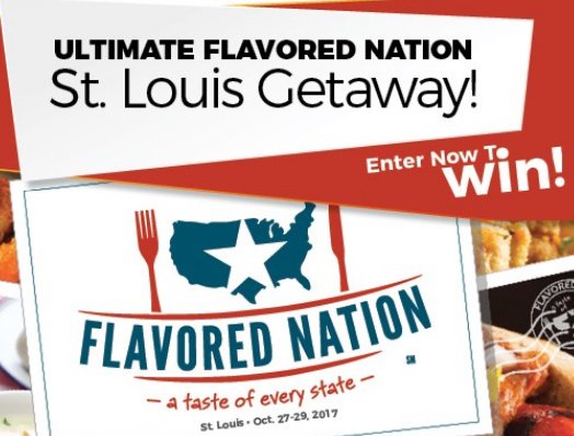 Ultimate Flavored Nation St. Louis Getaway!
