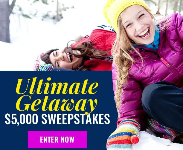 Ultimate Getaway $5000 Sweepstakes