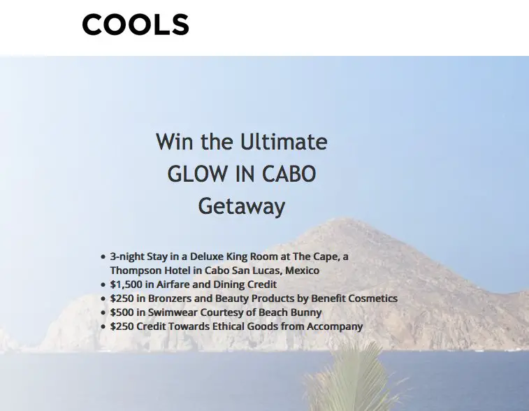 Ultimate $4500 GLOW IN CABO Getaway!