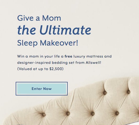 Ultimate Sleep Makeover Contest