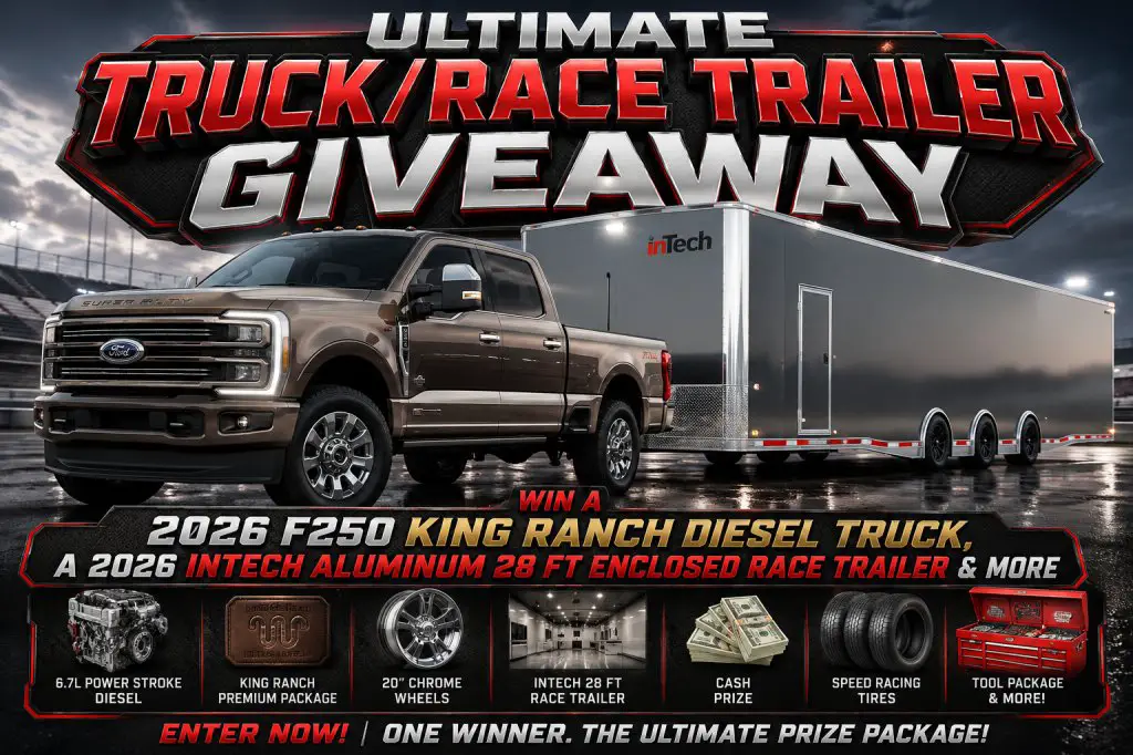 Ultimate Truck/Race Trailer Giveaway – Win A Truck, A Trailer & More