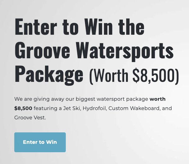 Ultimate Watersport Giveaway - $8,500 in Prizes