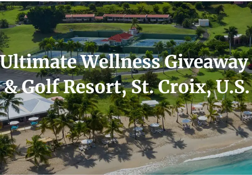 Ultimate Wellness Giveaway – Win A 4 - Night Stay For 2 At The Buccaneer Beach & Golf Resort, St. Croix