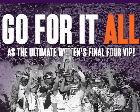 Ultimate Women's Final Four Vip Sweepstakes