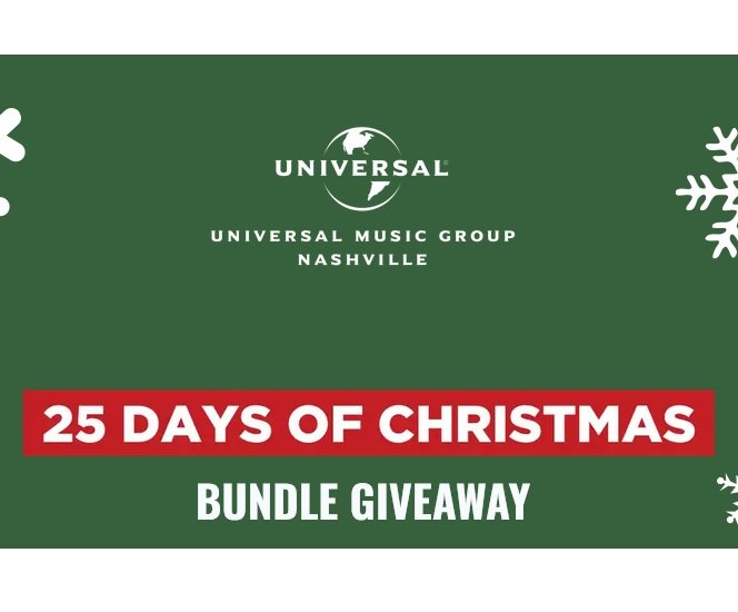 UMG Nashville 25 Days of Christmas Bundle Giveaway - Win A Collection of CDs, Vinyl Albums & More