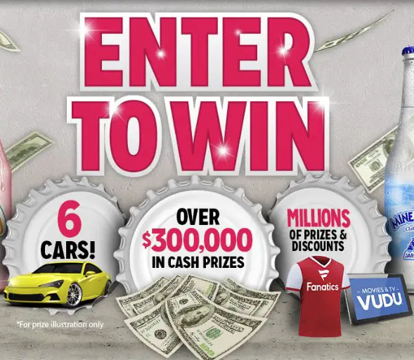 Uncap The Jackpot Instant Win Sweepstakes
