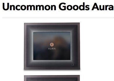 Uncommon Goods Aura Frame Giveaway