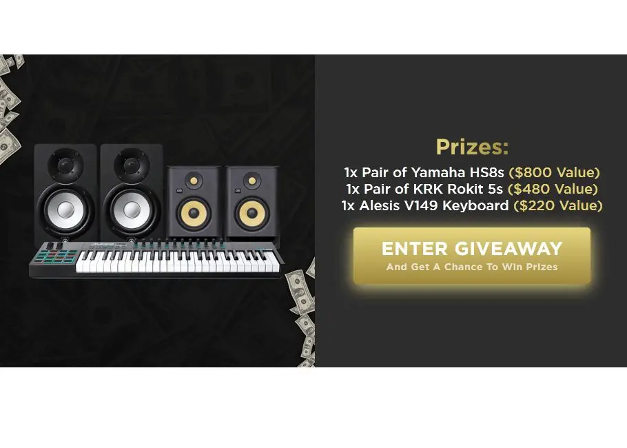 Unison $1,500 Studio Gear Giveaway - Win a Professional Keyboard and Speakers