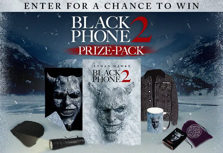 Universal All-Access Black Phone 2 Sweepstakes - Win A Black Phone 2 Movie Prize Pack & More (6 Winners)