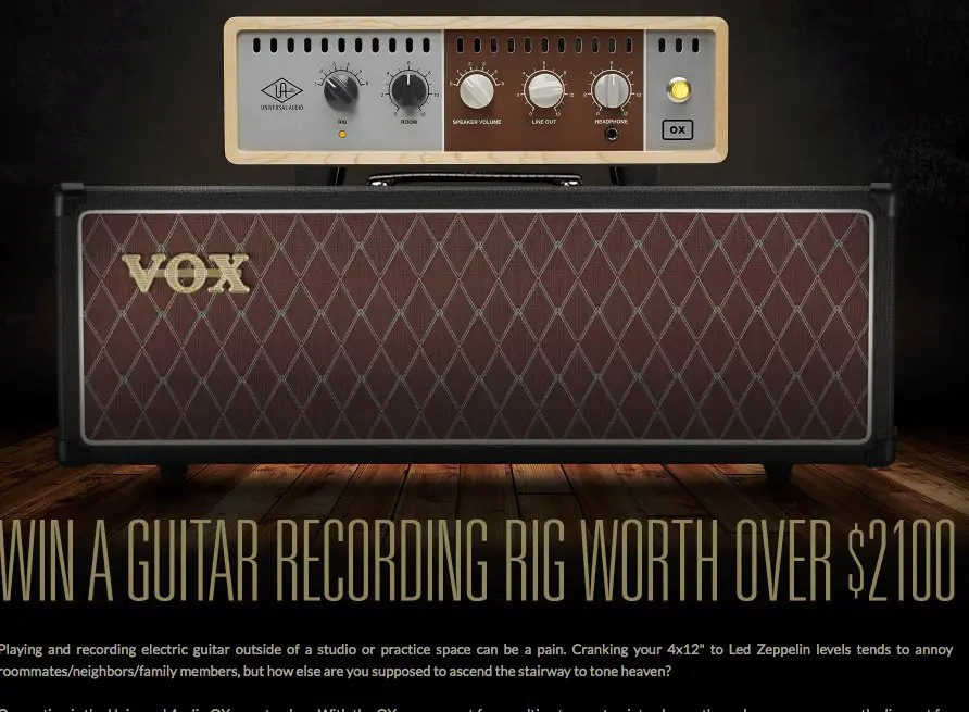 Universal Audio Sweepstakes