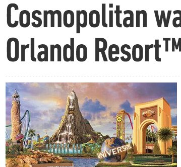 Universal Orlando Resort Summer Sweepstakes