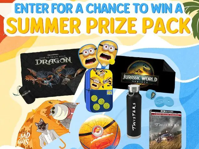Universal Pictures Summer 2026 Sweepstakes (3 Winners)