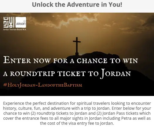 Unlock The Adventure In You Sweepstakes