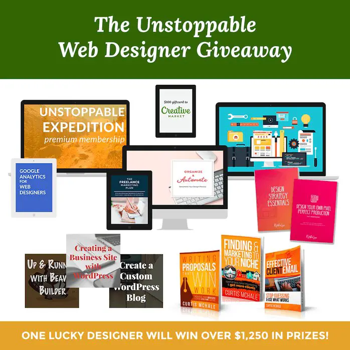 Unstoppable Web Designer Giveaway