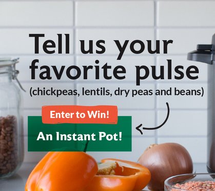 USA Pulses Half-Cup Habit New Year Sweepstakes