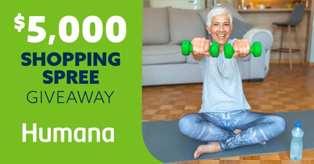 USA Today Humana $5,000 Shopping Spree Giveaway - Win 1 Of 5 $1000 Gift Cards