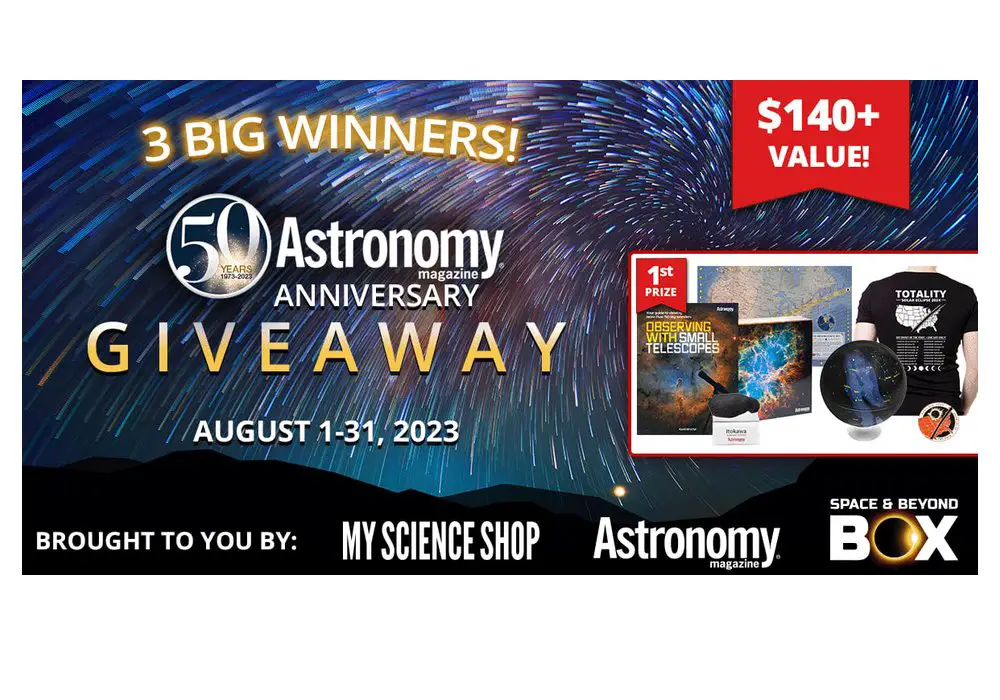 USAToday Astronomy Magazine 50th Anniversary Sweepstakes