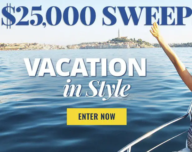 Vacation In Style Sweepstakes
