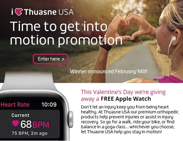 Valentine Day Apple Watch Sweepstakes