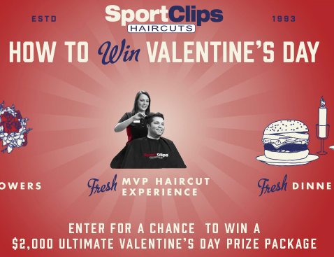 Valentine’s Day Game Plan Sweepstakes