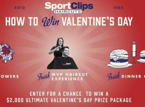 Valentines Day Gameplan Sweepstakes