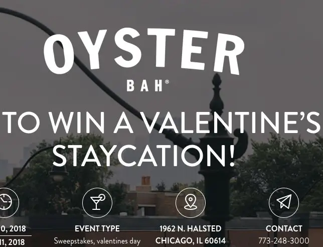 Valentine's Day Sweepstakes