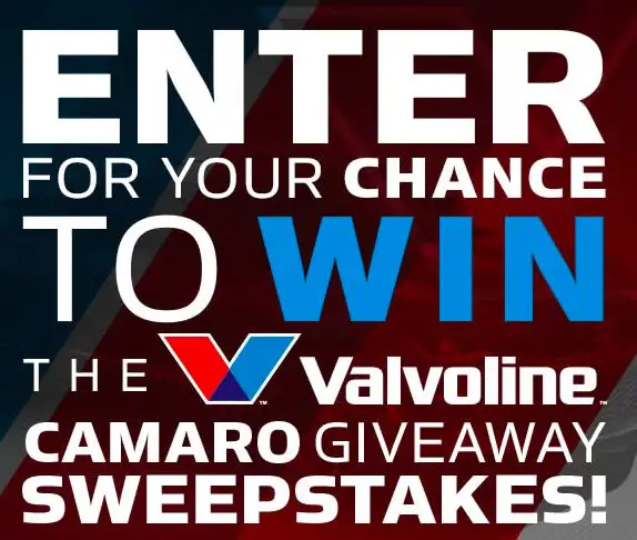 Valvoline Camaro Sweepstakes