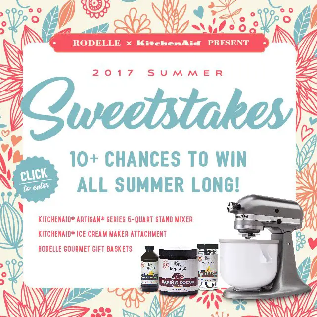 Vanilla Cocoa Baking Sweepstakes