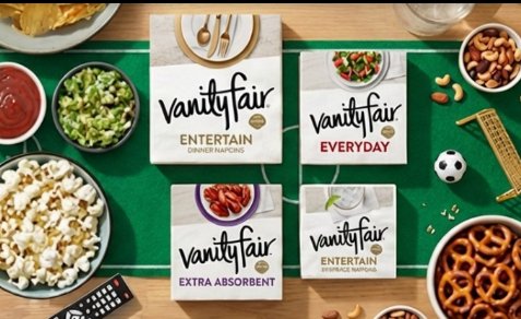Vanity Fair “Goal Time” Sweepstakes - Win Free Napkins for a Year