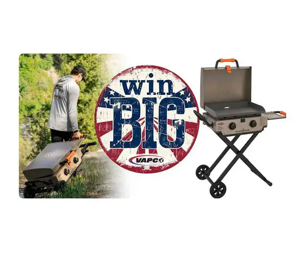 Vapco Rewards Sizzle & Shine Sweepstakes - Win A Blackstone And Vapco Gear
