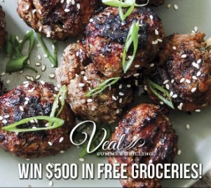 Veal Summer Grilling Sweepstakes