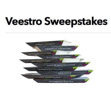 Veestro Sweepstakes